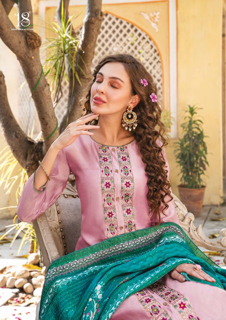 18Attitude Festive Wear Wholesale Designer Salwar Suits